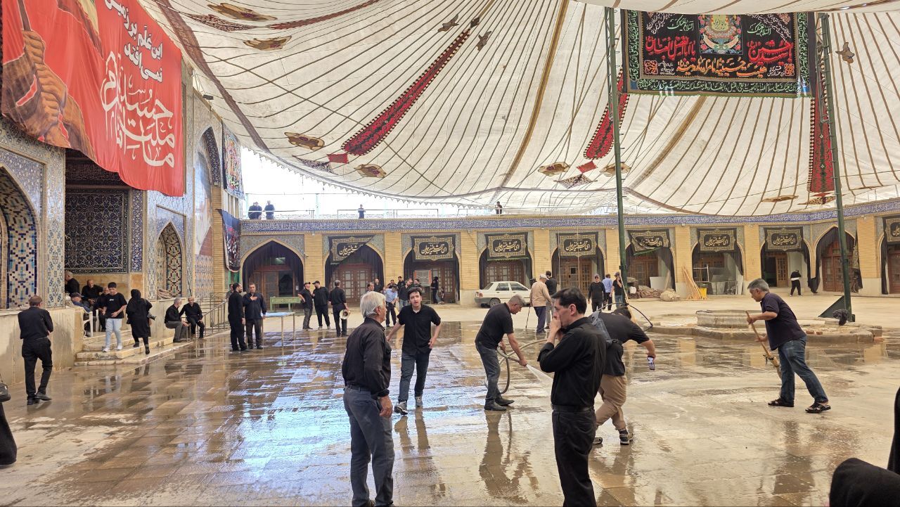 بزرگ‌ترین خیمه حسینی اصفهان برپا شد
