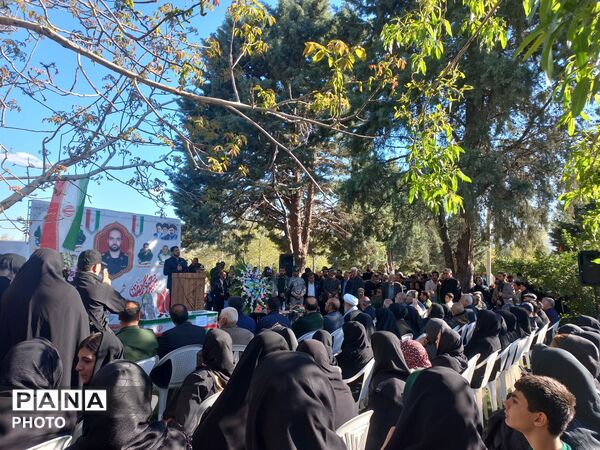 چهلم شهید علی ترکمن در ملایر
