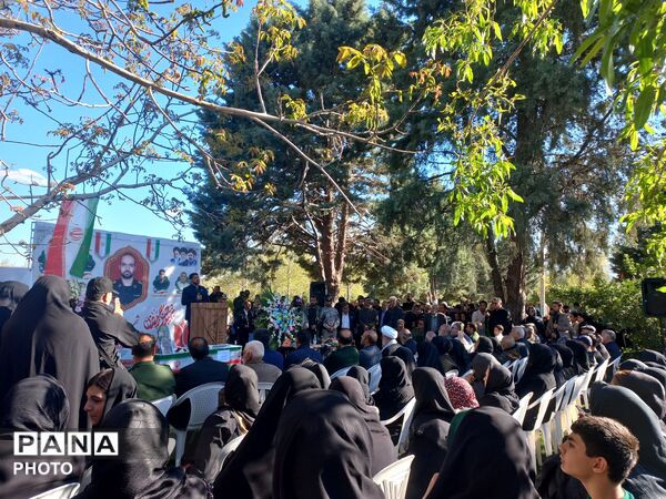 چهلم شهید علی ترکمن در ملایر