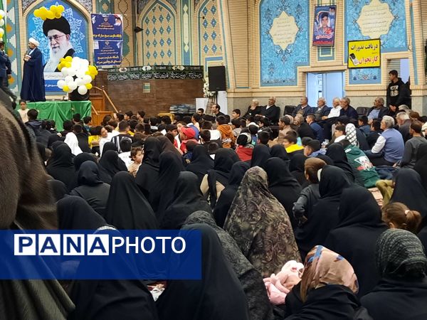 جشن ولادت حضرت ولی‌عصر (عج) در خلیل آباد  