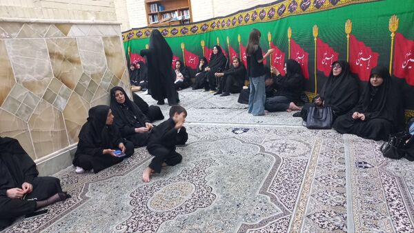 عزاداری ماه محرم در مسجد پیامبر اعظم شهرستان جم