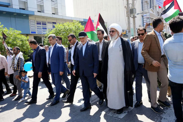راهپیمایی روز قدس در تنگستان، شبانکاره، سعدآباد و بوشهر