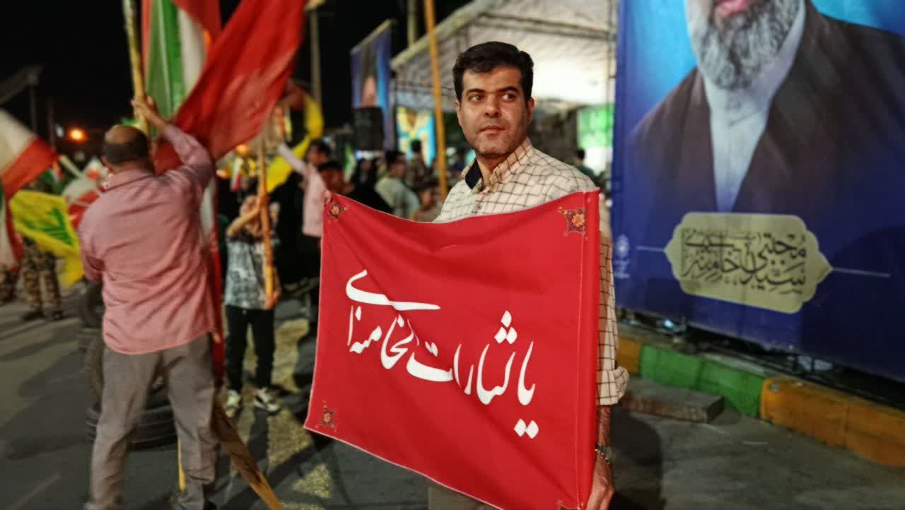 در نود و نهمین شب فریاد «الله‌اکبر» بلند شد