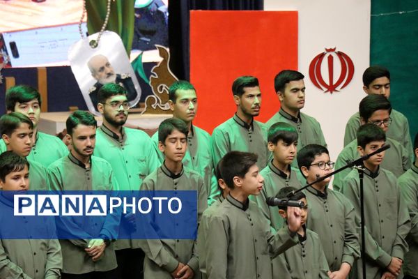 مراسم چهلم سردار شهید، محمد کاظمی در مشهد