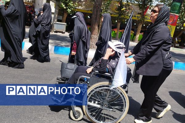 راهپیمایی اربعین در شهریار؛ اشک، عشق و ارادت به امام حسین(ع)