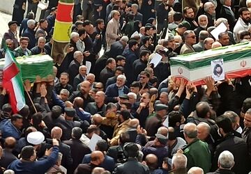 تشییع پیکر مطهر دو سردار پر افتخار استان در یک قدمی بهار