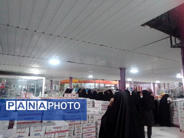 اردوی علمی‌تفریحی دانش‌آموزان دبیرستان میعاد قم در شهر کهک