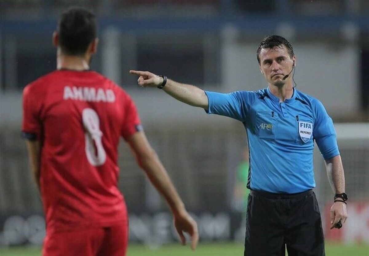 قضاوت داور ازبکستانی در دیدار استقلال- النصر
