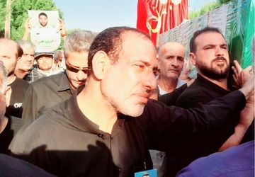 تشییع پیکر شهید والا مقام محمد رضا مصیبی در بوشهر