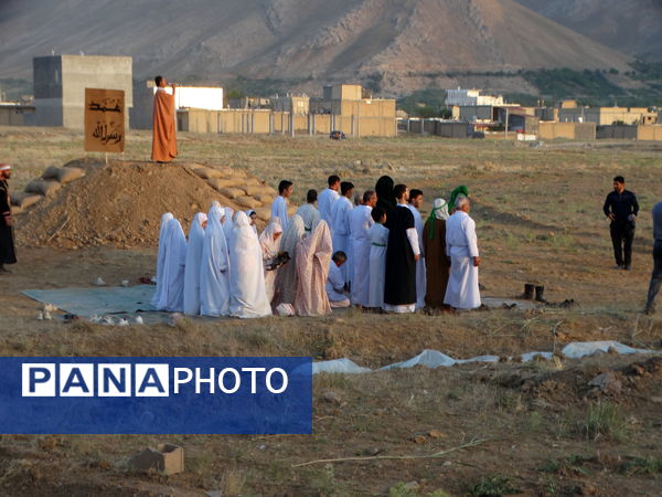 بازسازی صحنه عیدغدیر در شهر گهرو