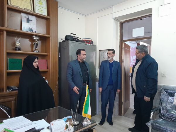 اولین بازدید رسمی معاون استاندار و فرماندار ویژه تربت حیدریه از مجموعه ادارات شهرستان تربت حیدریه
