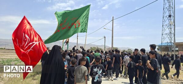 مراسم عزاداری عاشورای حسینی در روستای ماروسک