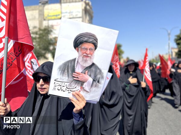 پیاده روی اربعین از میدان سپاه هشتگرد تا امامزاده هادی ینگی امام