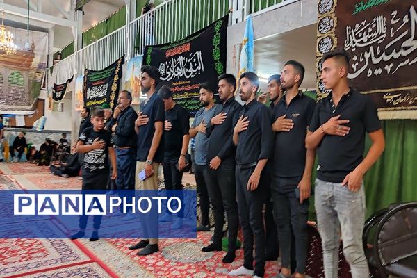 شام غریبان حسینی در مسجد جامع شهر بار