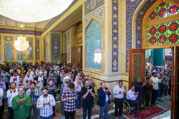 نماز عید قربان در مسجد مقدس جمکران