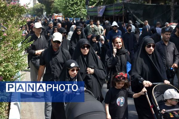 مراسم آیینی جاماندگان اربعین حسینی در پایتخت