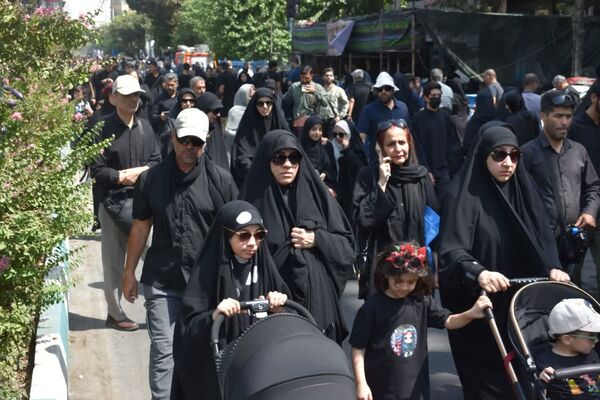 مراسم آیینی جاماندگان اربعین حسینی در پایتخت