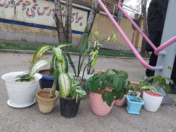 بازارچه‌ کسب‌و‌کار دانش‌آموزی در مدرسه‌ حضرت خدیجه(س) شهر وردنجان
