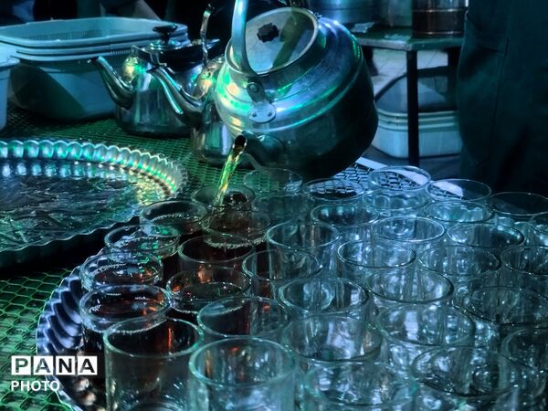 فعالیت چایخانه حضرت زهرا مسجد جامع شهرستان نیشابور در قاب پانا 