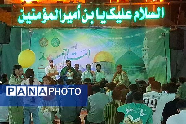 حال و هوای کافه شهدا در شب میلاد نبی اکرم(ص) و امام جعفر صادق (ع)