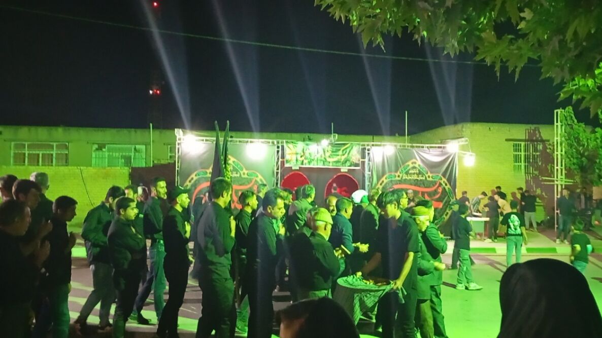 برپایی ایستگاه صلواتی در شهر تیتکانلو 