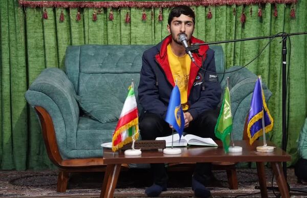 اعتکاف دانش آموزی در استان گلستان