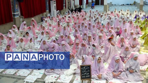 جشن تکلیف دانش‌آموزان دختر شهرستان بویراحمد