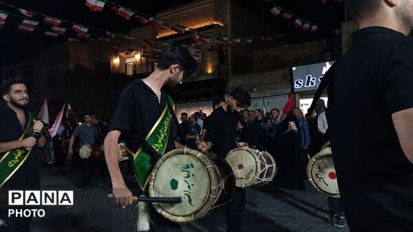 مردمان قنات قنوت قناعت در حسینه بزرگ ایران حماسه آفریدند 