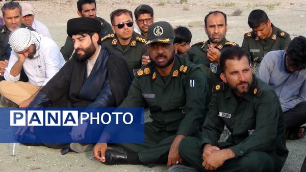 بازسازی واقعه عظیم «غدیر خم» در شهرستان بشاگرد 