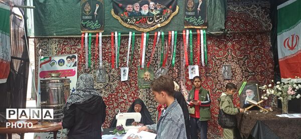 تشییع پیکر مطهر دو سردار پر افتخار استان در آخرین پنجشنبه سال