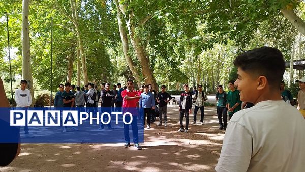 مسابقات ورزشی در اردوی جدید الورودهای شاهد ابوذر غفاری نیشابور 