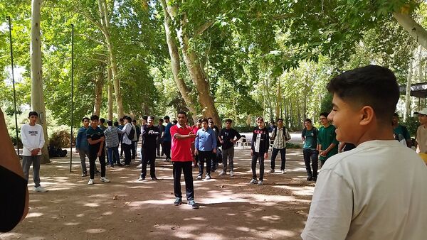 مسابقات ورزشی در اردوی جدید الورودهای شاهد ابوذر غفاری نیشابور 