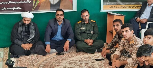 مراسم سوگواری شهادت دبیرکل حزب الله لبنان در مسجد النبی کوهنانی