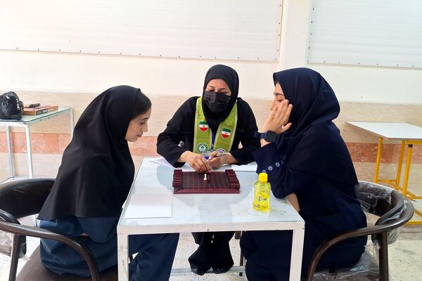 مسابقات بازی‌های فکری رویش دختران مرحله استانی در شیراز