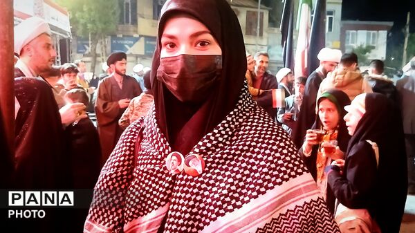 نمایش اقتدار جانفدایان بناب؛ رژه باشکوه بسیجیان با شعار «تا پای جان برای ایران»