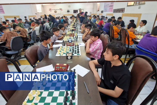 برگزاری مسابقات شطرنج استان فارس