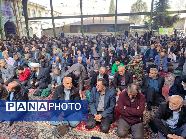 شور آخرین نماز جمعه ماه رمضان در قائمشهر