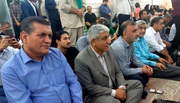 یادواره و افتتاح آستان شهدا در مسیر ایثار