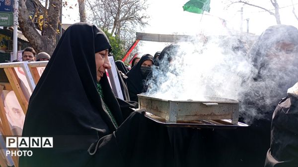 تشییع مسافر بهشتی «امیرعلی نیکنام‌راد» در گرگان