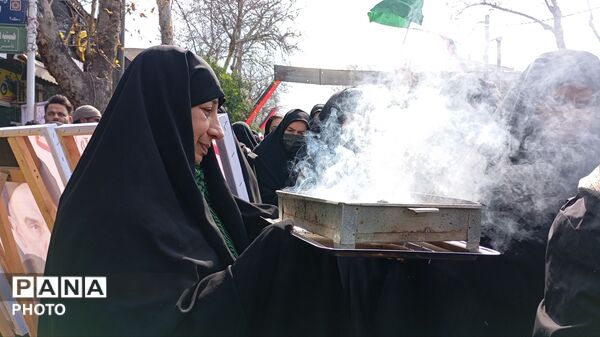 تشییع مسافر بهشتی «امیرعلی نیکنام‌راد» در گرگان