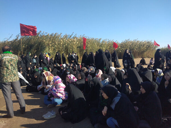 اردوی راهیان نور دختران دانش‌آموز قم