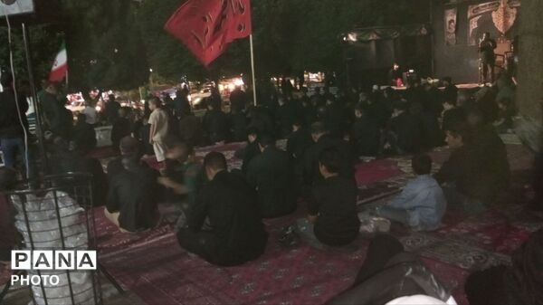 مراسم عزاداری در شب هفتم ماه محرم