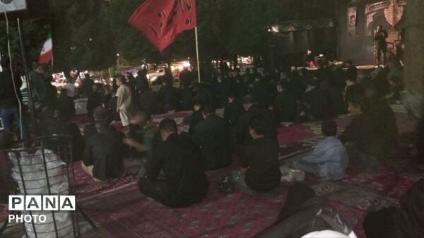 مراسم عزاداری در شب هفتم ماه محرم