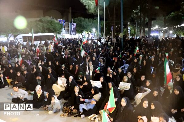 پنجاه ونهمین اجتماع بزرگ شبانه مردم ابرکوه