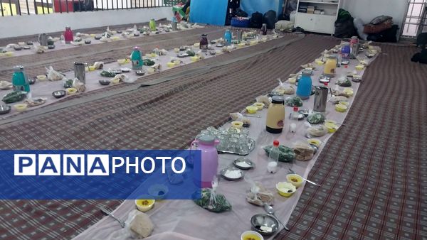 سومین روز اعتکاف دانش‌آموزان در نیشابور برگزار شد 