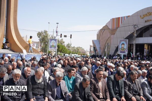 آخرین نماز جمعه رمضان در بم