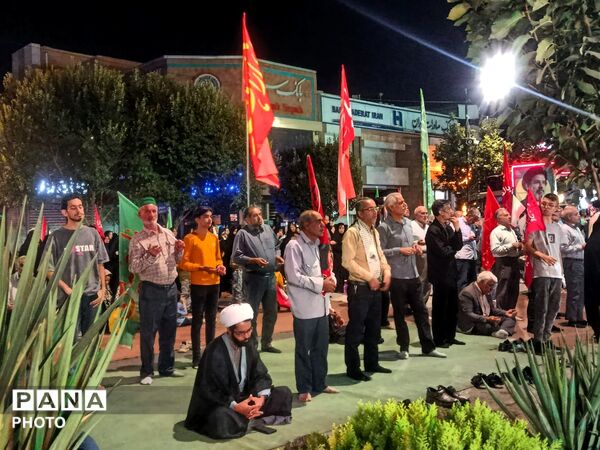 ۱۹۱ شب سوگ و ارادت؛ حسینیه امام خمینی(ره) نیشابور در عزای رهبر امت اسلام