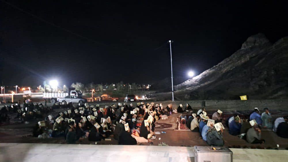 احیاء شب‌های قدر در قلعه‌گنج 