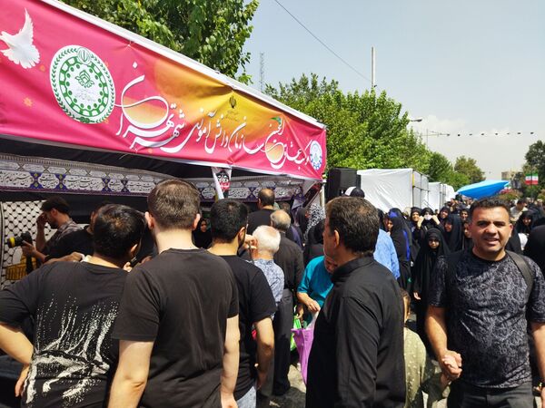 عشق به امام حسین (ع) زمان و مکان نمی‌شناسد