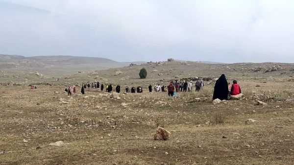 همایش پیاده‌روی خانوادگی در روستای لوط لاریجان 